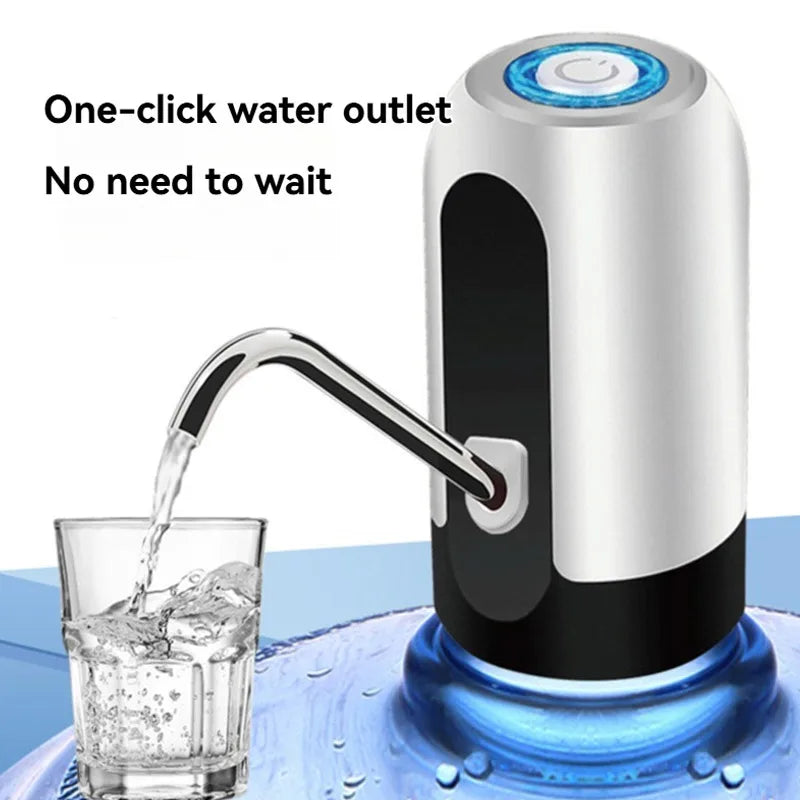 Water Bottle Pump Usb Charging Automatic Electric Water Dispenser Pump Bottle Water Pump Auto Switch Drinking Dispenser