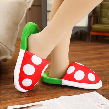 Super Luigi Bros Anime Cosplay Kawaii Slippers