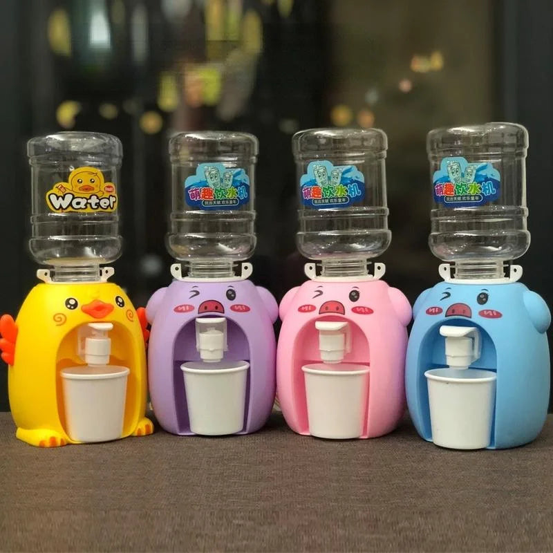 1Pc-Mini Kitchen Simulation Toy Children Kid Role Play Mini Double Headed Water Dispenser Play House Toy