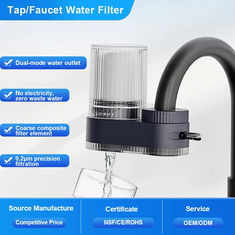 Faucet Water Purifier Tap Water Purification Filter Kitchen Filter Direct Drink