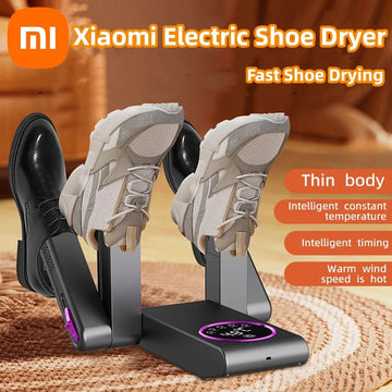 Xiaomi Electric Shoe Dryer UV Foot Boot Dryer Eliminate Odor Sterilize 180° Folding Smart Temperature Display Dryer For Shoes