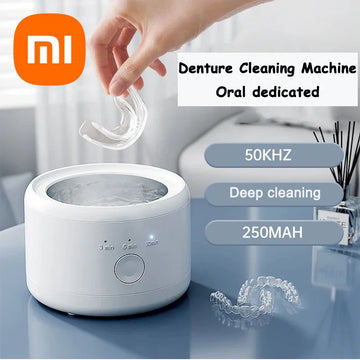 Xiaomi Ultrasonic Cleaner 50 KHZ Ultrasonic Jewelry Cleaner Machine High Frequency Ultrasonic Cleaning Bath For Jewelry Sonic