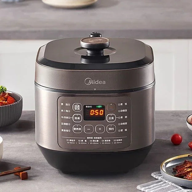 Electric pressure cooker household 5L large capacity new double gallons pressure cooker multifunction reservation automatic