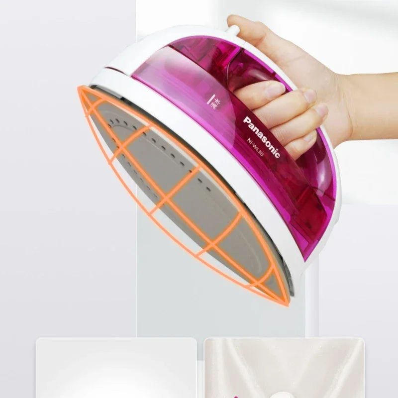 Steam and Dry Iron Household Hanging Ironing Machine Handheld Dual-Use Small Cordless Electric Iron Small Wet and Dry Dual-Use