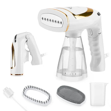 Electric Iron 1600W Handheld Steamer Powerful Garment Steamer Portable Fast-Heat Steam Iron Ironing Machine for Home Travel