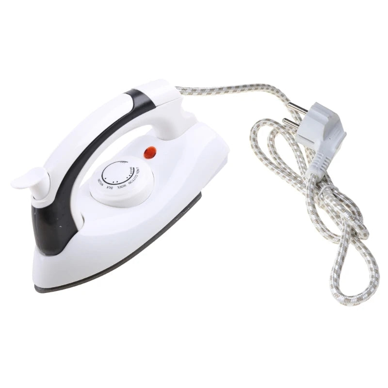 Mini Portable Foldable Electric Steam Iron for Clothes with 3 Gears Baseplate Handheld Flatiron Home Travelling Drop Shipping