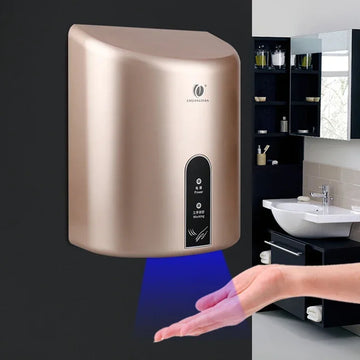 High Speed Hotel Bathroom Hot and Cold Wind Dryer Automatic Hand Dryer Fully Automatic Induction Blowing Mobile Phone