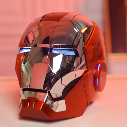 Iron Man Helmet - Wearable, Voice-Controlled, Light-Up