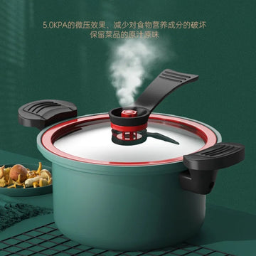 3.5L Cooking Pot 5.0KPA Micro Pressure Crock Pot Pressure Cooker Non Stick Kitchen Household multi-purpose Soup Pot