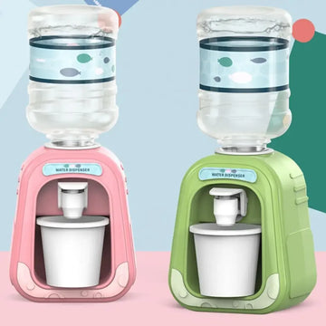 1PC Baby Kids Mini Water Dispenser for Children Gift Cute Water Juice Milk Drinking Fountain Simulation Cartoon Kitchen Toy