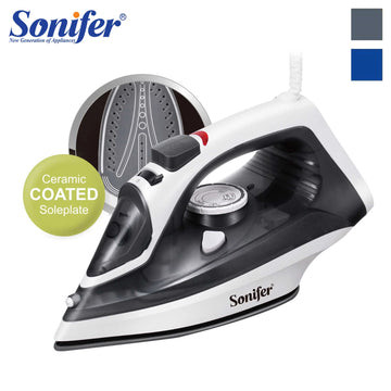 Sonifer Electric Steamer Iron SF-9080 .Dry ironing function .Nebulizer steam function .Powerful burst steam vertical steam funct