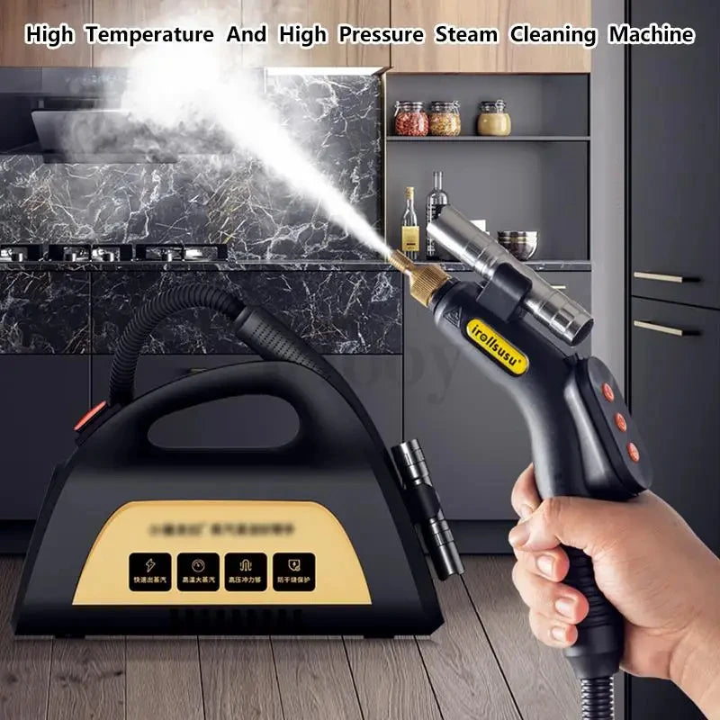 100° High temperature Steam Dishwasher Steam Efficient Deep Cleaning 3000W Powerful Steam Cleaner For Air Condition Kitchen Car