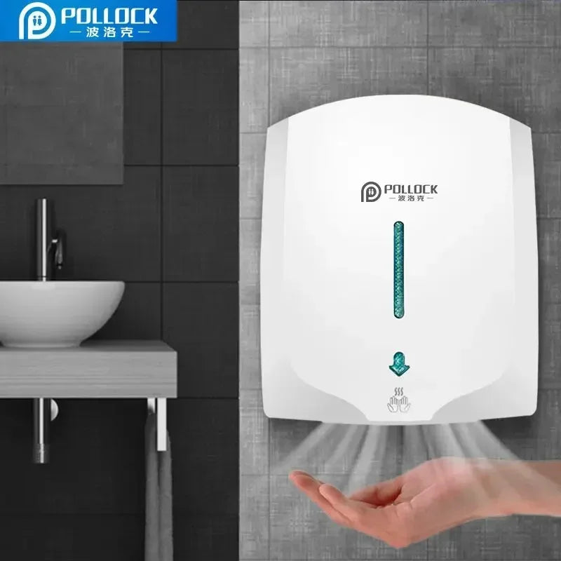 Fully Automatic Induction Hand Dryer - for Hotel & Household, Small Size, High-Speed, Hygienic and Efficient