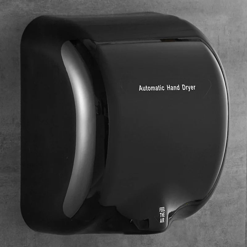 Automatic High Speed Hand Dryer with White Thermoset (BMC)Cover and 1.1 Noise Reduction Nozzle, 1300W, 220V/50HZ