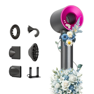 Electric Ionic Hair Dryer Bladeless HairDryer Temperature Quick-Drying Negative Ion Professional Blow Super Leafless Hair Dryer