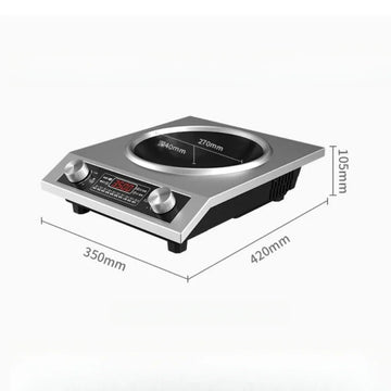 220V Induction Cooker Household High Power 3500W Concave Induction Cooker Hob Cooktop Induction Cooker