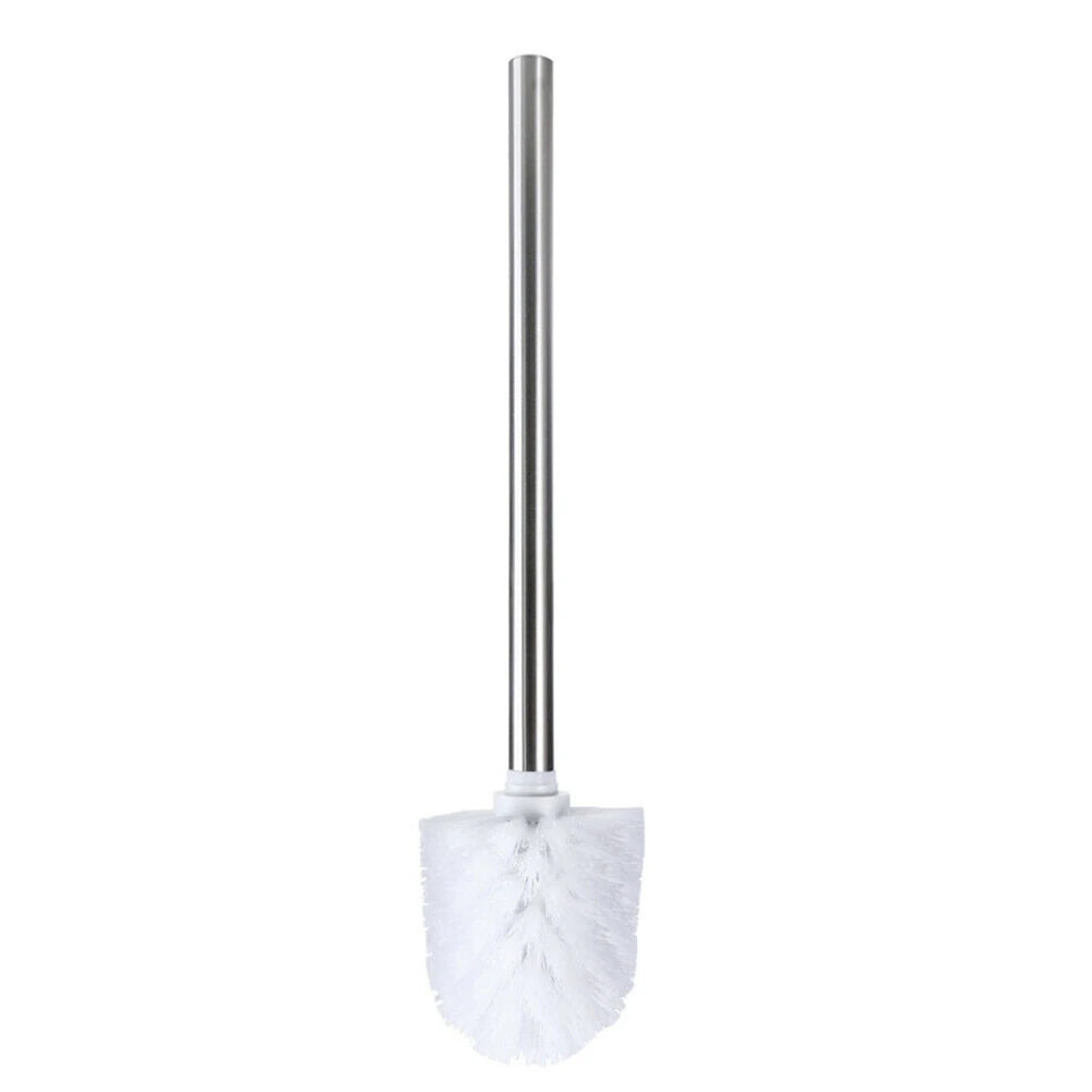 Sustainable and Eco Friendly Stainless Steel Toilet Brush Head & Handle for Environmentally Conscious Bathroom Cleaning