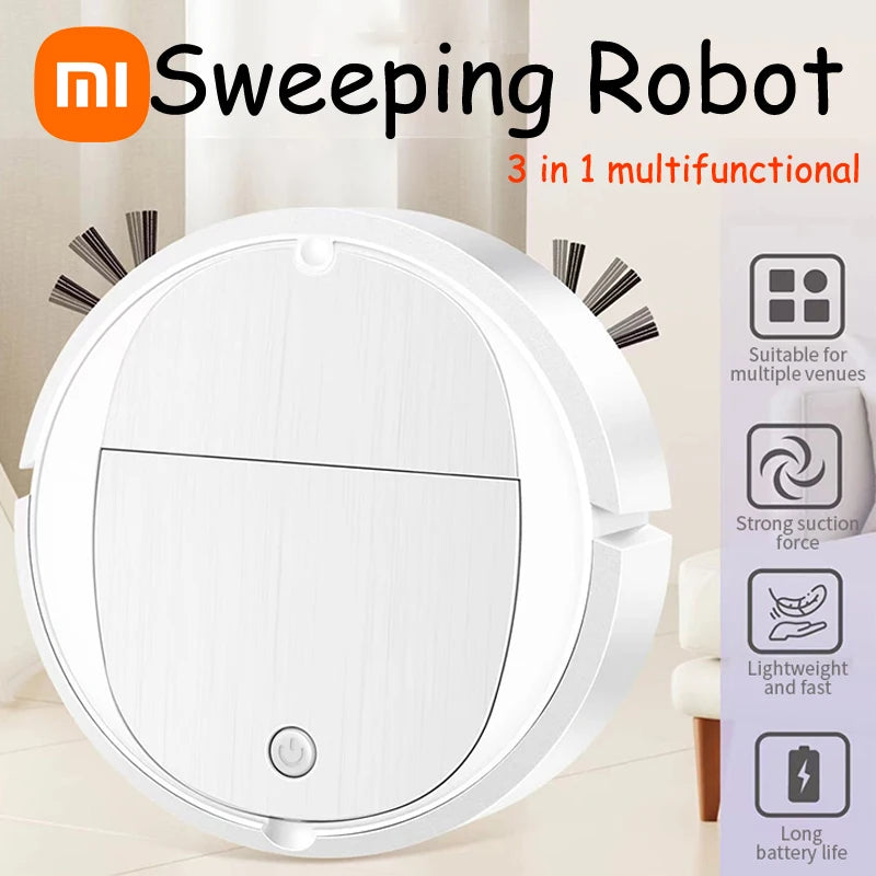 Xiaomi 3 In 1 Smart Sweeping Robot Home Mini Sweeper Sweeping Lazy Person Intelligent Home Appliance Robots Electric Floor Mop