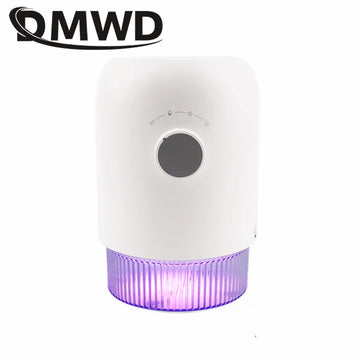 DMWD 600ml Portable Dehumidifier Cabinet Desiccant Moisture Remover Absorber Eliminate Damp Anti-mold Air Cooling Dryer Purifier