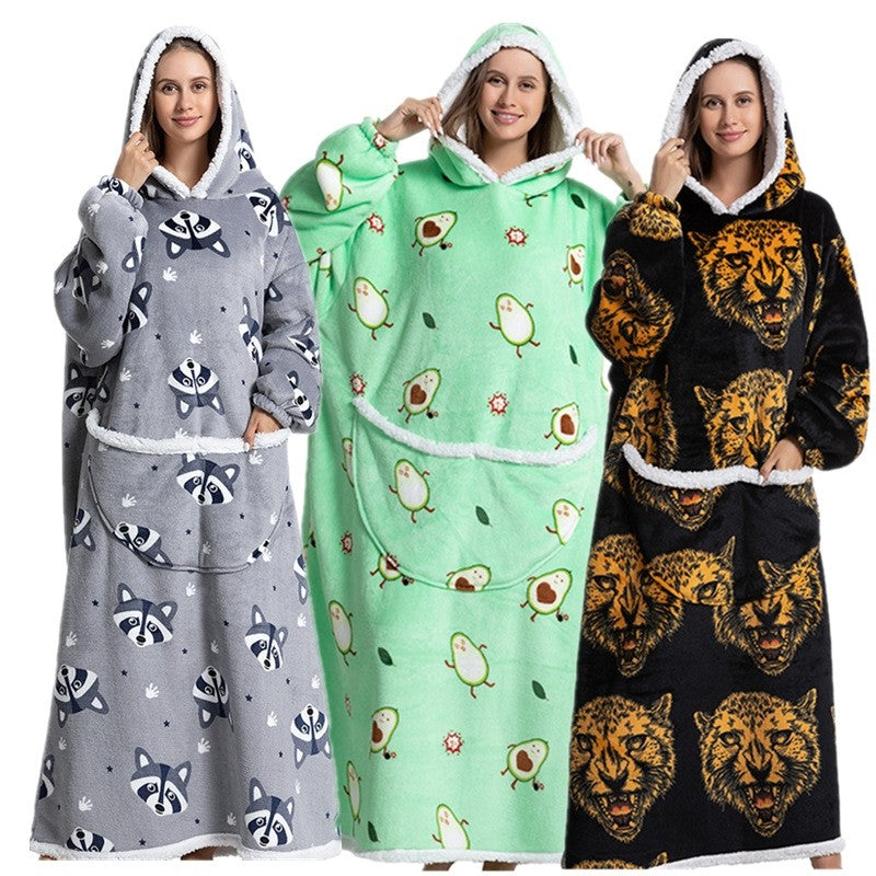 Hooded Blanket Family